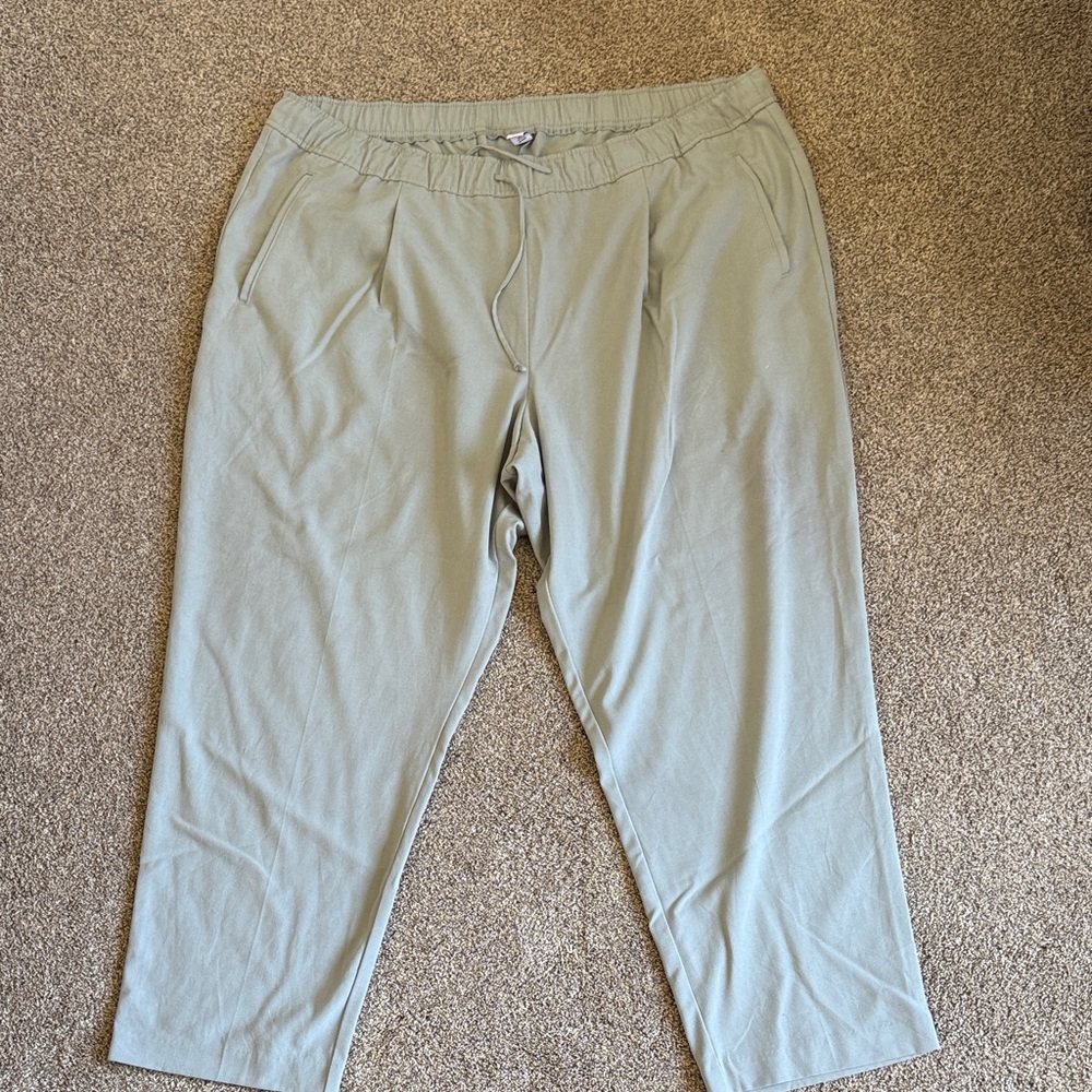 Old Navy women Sage Green Drawstring Joggers